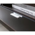 thumbnail image 2 of LED TV Stand Entertainment Center with Storage Modern Media Console Tables TV Cabinet for Living Room Bedroom and Office Walnut My Lux Decor Round, 2 of 6
