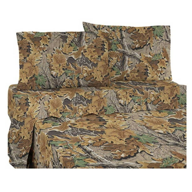 Realtree Advantage Sheet Set for College Dorm Rooms XL Twin Size