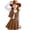 A-Coffee6, variant on JAJAHO Girls Western Cowgirl Outfits For Toddler Girl Dress Up Party Halloween Wear Long Sleeve Tees Cropped Vest Skirts 3 Piece Set 1-6Y