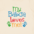 thumbnail image 4 of Inktastic My Babcia Loves Me Boys or Girls Baby T-Shirt, 4 of 5