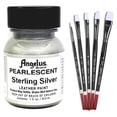 thumbnail image 5 of 1 Oz Angelus Pearlescent Leather Paint 7 Color Set W/ 5 Pc Brush Set, 5 of 8