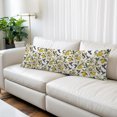 thumbnail image 2 of Lemon Birds Body Pillow Cover 20 x 54 Inch Decorative Pillow Cover Summer Tropical Botanical Lumbar Pillowcase Seasonal Rectangle Cushion Case for Couch Sofa Bed Living Room, 2 of 9
