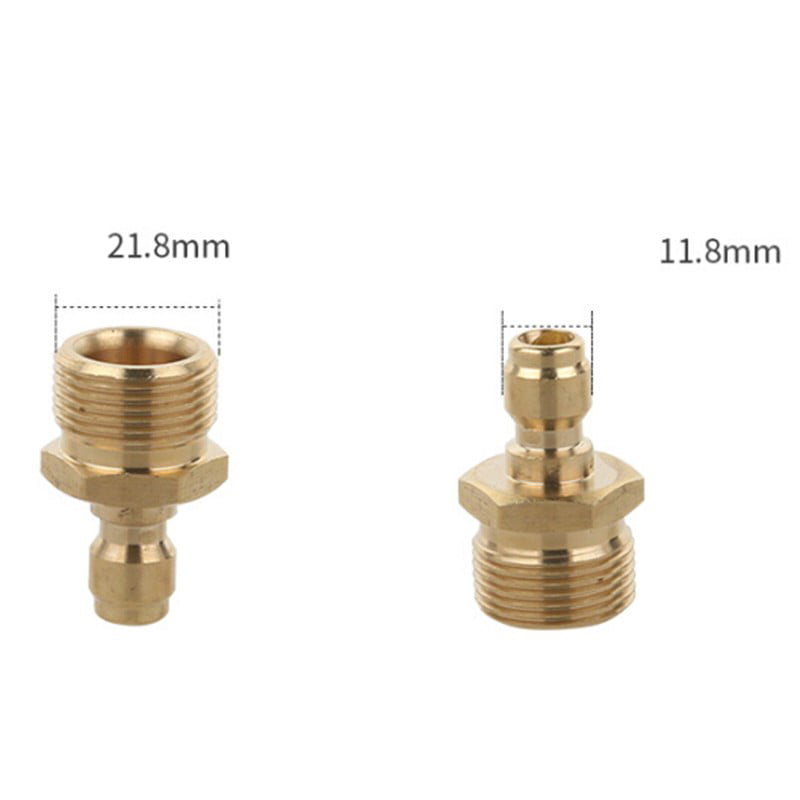 G1/4 Male Quick Release Connector Coupler Fitting for High Pressure Washer 1.5mm 