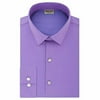 Kenneth Cole Reaction Men's Slim-Fit All Day Flex Performance Stretch Solid Dress Shirt Purple Size 14.5X32-33