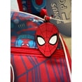 thumbnail image 4 of Bioworld Spiderman 5pc 16" Backpack Set- lunch bag, water bottle, carabiner clip & Keychain, 4 of 5