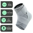 thumbnail image 4 of Toudaret 1Pc High-Elastic Ankle Wrap Ankle Brace Support with Fastener Tape Adjustable Compression Ankle Sleeve, 4 of 8