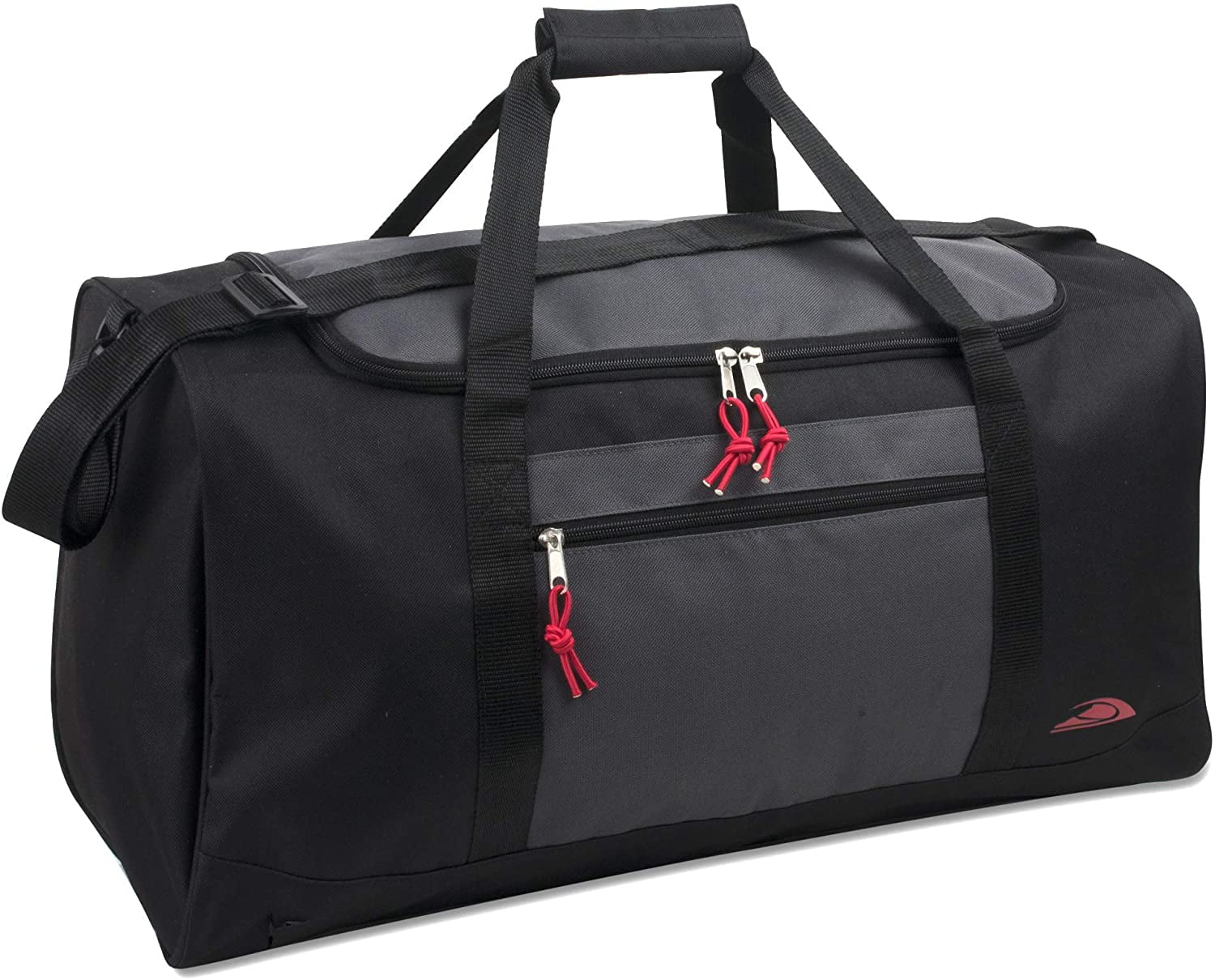 and as Sports Equipment Bag/Organizer the Gym Black 1 Lightweight Canvas Duffle Bags for Men & Women For Traveling 