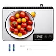 thumbnail image 1 of Báscula De Cocina Digital Acero Inoxidable Recargable 15kg, 1 of 5
