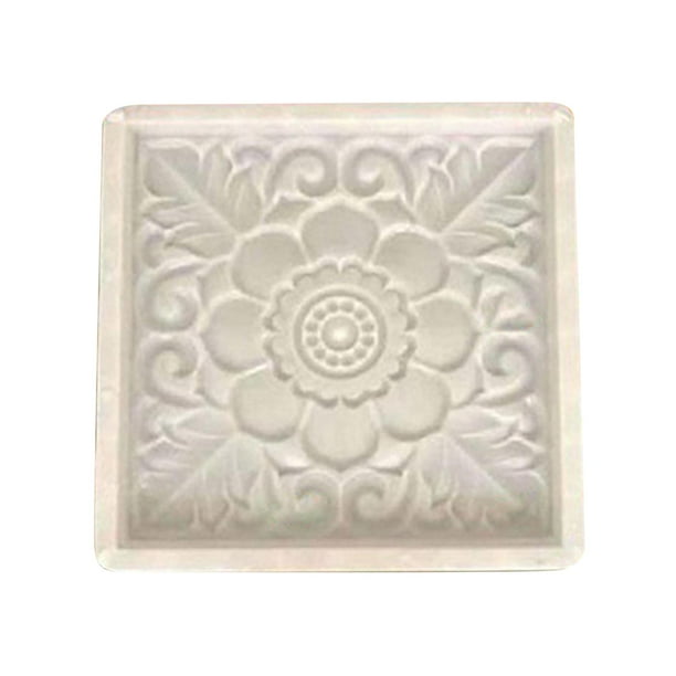 Fabricante de patrones de s Walk Maker Reutilización Paso Paisaje 40x40cm Herramienta de pavimento de jardín A