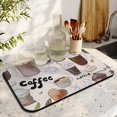 thumbnail image 3 of Upgrade Coffee Bar with Fun Coffee Machine Mat - Espresso Tray, Perfect Under Coffee Pot Mat, 19.5x12in Coffee Drying Mat, Ideal Kitchen Counter Drying Pad, 3 of 7