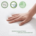 thumbnail image 6 of Twin Mattress, IULULU 8" Gel Memory Foam Mattress with Removable Cover Mattress in a Box Medium Firm Mattress, 6 of 6