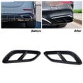 thumbnail image 3 of Rear Exhaust Muffler Tail Pipe Cover Trim for  E Class W214 AMG Line 2023, Protective Function, Easy to Install, 3 of 7