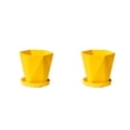 thumbnail image 3 of Cateissary Maceta Jardinería Base simple Contenedor Múltiples colores Flores Macetas Planta Maceta Práctico Estilo portátil Type3 NO3, 3 of 6