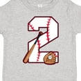 thumbnail image 4 of Inktastic Baseball Second Birthday Two Years Old Boys or Girls Toddler T-Shirt, 4 of 5