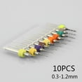 thumbnail image 4 of 10Pcs/Set 0.3-1.2Mm Tungsten Steel Drill Bits Pcb Print Circuit Board Drill Bit, 4 of 6