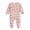 Pink, variant on Baby Girl Boy Clothes Snap Sleepers,Long Sleeve Romper Cotton Toddler Pajamas,Onesie Outfits Newborn Footies(Dark Blue,6-9 Months)