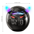 thumbnail image 5 of Altavoz Bluetooth Portátil Con Reloj Despertador Digital Negro, 5 of 5