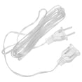 thumbnail image 3 of Shisuyan Extension Cord White PVC 2Set 117.90X0.98X0.67in, 3 of 9