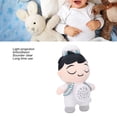 thumbnail image 2 of Plush Night Light Doll, Wide Applications Thoughtful Companionship Ultra Soft Texture Sleep Aid Plush Musical Toy  For Help Fall Asleep For Bedroom Decoration, 2 of 7