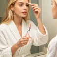 thumbnail image 2 of Stainless Steel Eyebrow Trimmers with Comb - Heart Shaped Eyebrow Scissors Detachable Comb for Precision Trimming - Removable Comb Eyebrow Cutting Scissors for Women, 2 of 8
