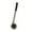 Black, variant on Stiff Bristle Brush for Cleaning Long Handle 28cm, Hard Bristle Cleaning Brush with 360 Rotating Head, for Pots, Tiles, Bathtubs, Kitchen and Bathroom