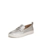 thumbnail image 1 of Zapatos Vionic Uptown Loafer de Cuero Metálico Plateado Talla 11 W, 1 of 8