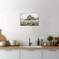thumbnail image 6 of Farmhouse Old Truck Wall Art Home Farmhouse Decor, Blue Truck Canvas Print Barn White Floral Rustic Pictures for Walls, Country Artwork Living Room Wall Art Bedroom Decor 12x18 Inches, 6 of 6