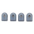 thumbnail image 4 of Rodillos Para Puerta De Ducha Ruedas Para Puerta De Ducha Acero Inoxidable 304 4 Piezas Liberación Rápida Fácil De Instalar Para Piezas De Repuesto, 4 of 8