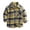 Yellow, variant on Wenfanal Back to School Outfits for Girls Boys Sun Shirt,Kids Toddler Flannel Shirt Jacket Plaid Lapel Button Down Shacket Baby Boys Girls Fall Shirt Top Coat Outwear Size 12-24 Months,Blue