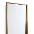 thumbnail image 6 of Regina Andrew 21-1049STL Gunner 28"W X 60"H Rectangular Flat Stainless Steel Framed Accent, 6 of 7