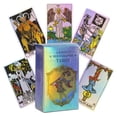 thumbnail image 3 of Tarot holográfico 78 cartas Starligth 1Pza 78 cartas Inglés Tarot Holográfico Cartón, 3 of 5