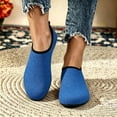 thumbnail image 2 of hzomhy Women'S Quick Dry Water Shoes Non-Slip Aqua Socks For Beach Swimming Yoga Hiking And Outdoor Activities Lightweight Flexible Slip-On Footwear Blue, 2 of 6
