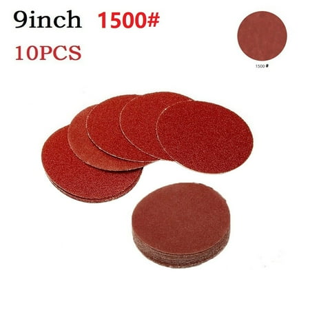 

10PCS 9inch Sandpaper 225mm Sanding Paper 40-2000grit Electric Wall Polisher