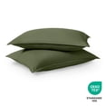 thumbnail image 3 of Bare Home Pillow Sham Set - Premium 1800 Collection - Double Brushed - King, Cypress, 3 of 9