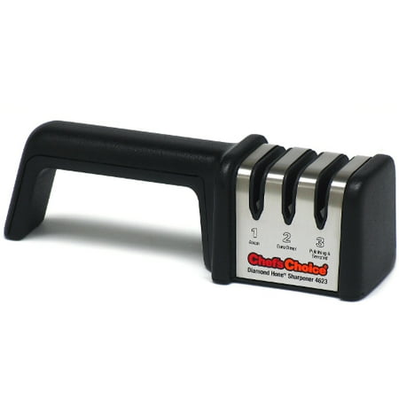 - Chef's Choice Black Diamond Hone 3 Stage Manual Sharpener #4623