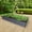 Midnight Grey, variant on Olle Gardens 17" Tall Rectangle Infinity Raised Garden Bed