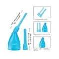 thumbnail image 4 of Ultimate Douche – Blue | Reusable Hygiene System with 2 Interchangeable Nozzles, 4 of 5