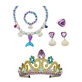 thumbnail image 4 of Kit de accesorios para disfraces de cosplay para niñas, juego de simulación, recuerdos de fiesta de princesas Dorado, 4 of 9