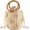 D White, variant on Flower Pearls Rattan Tote Bag Summer Beach Drawstring Straw Bucket Bag Diamonds Woven Handbag