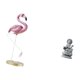 thumbnail image 5 of Estatua de flamenco de resina, escultura de Guan Yin, figura de pájaro, adorno decorativo. Material de resina. Adecuado para regalar, decoración del h, 5 of 8