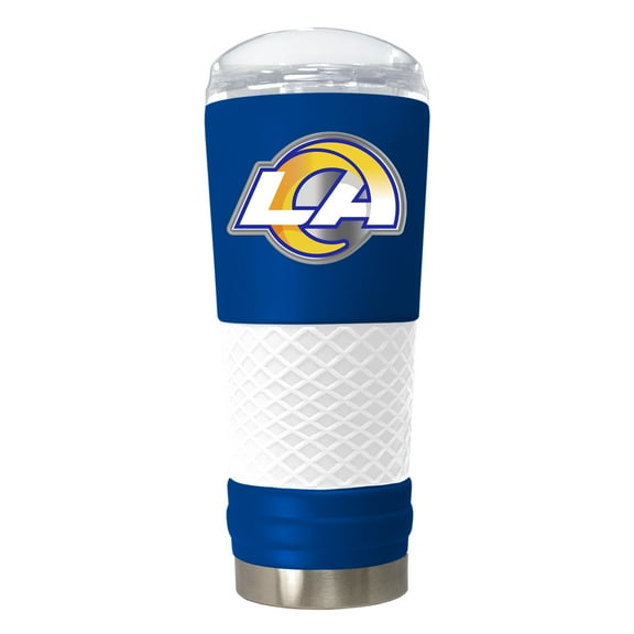 Blue Los Angeles Rams 24oz. Powder Coated Draft Travel Mug