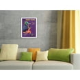 thumbnail image 4 of Hong Kong - Qantas Airways - Chinese Treasure Dragon - Vintage Airline Travel Poster by Harry Rogers c.1960s - Fine Art Matte Paper Print (Unframed) 20x26in, 4 of 4