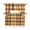 Beige, variant on Orange Buffalo Plaid Kitchen Curtains Set for Windows 3 Piece Cafe Curtains 24 Inch Length Swag Curtains Valances and Tier Set Fall Thanksgiving Checkered Drapes for Bedroom Bathroom Living Room
