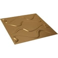 thumbnail image 6 of Ekena Millwork 19 5/8"W x 19 5/8"H Versailles EnduraWall Decorative 3D Wall Panel, Bright Coat Gold (Covers 2.67 Sq. Ft.), 6 of 6