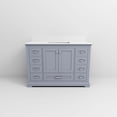 thumbnail image 4 of Dukes 48 in. W x 22 in. D Dark Grey Single Bath Vanity and Cultured Marble Top, 4 of 9