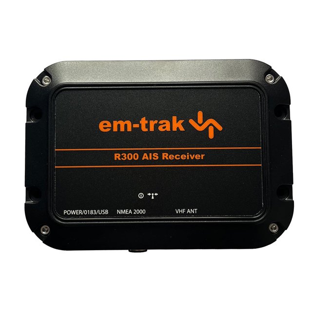 Receptor AIS em-trak R300 de doble canal de alto rendimiento