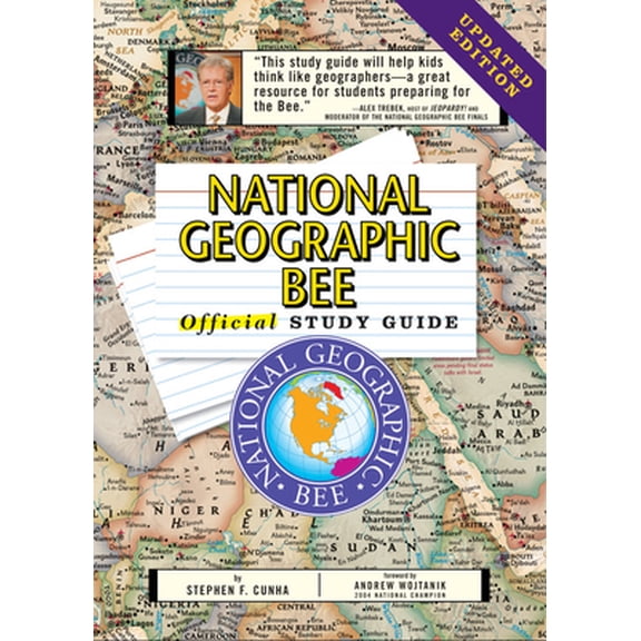 Pre-Owned National Geographic Bee Official Study Guide Updated Edition (Paperback) 0792279832 9780792279839