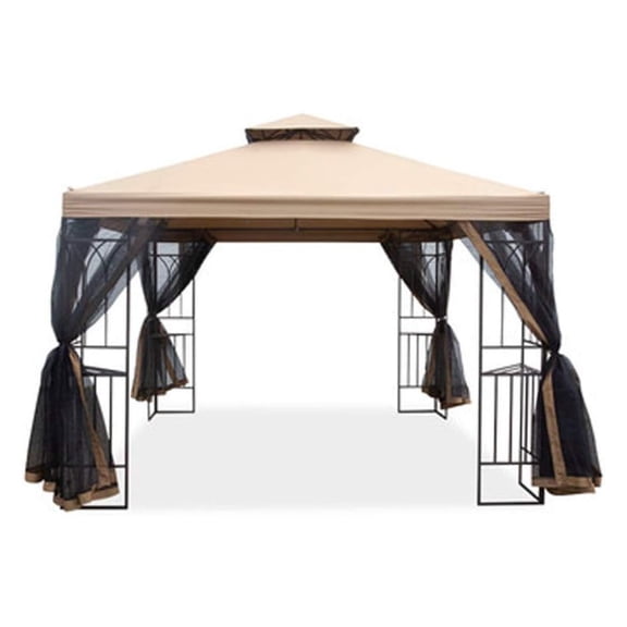 ZRuEzyX Replacement Canopy Top Cover for Aldi Gardenline Belavi 2019 Gazebo- Standard 350