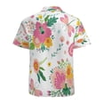 thumbnail image 3 of High Quality Hawaiian Shirts for Men Short Sleeve Aloha Beach Shirt Floral Summer Casual Button Down Shirts Blouses O5QH62, 3 of 7