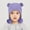 Purple, variant on SuTry Boys Girls Knitted Beanie Hat Warm Ear Protection Cute Bear Ears Double Pom Poms Winter Soft Cozy Comfortable Hat(Blue,1-2 Years)